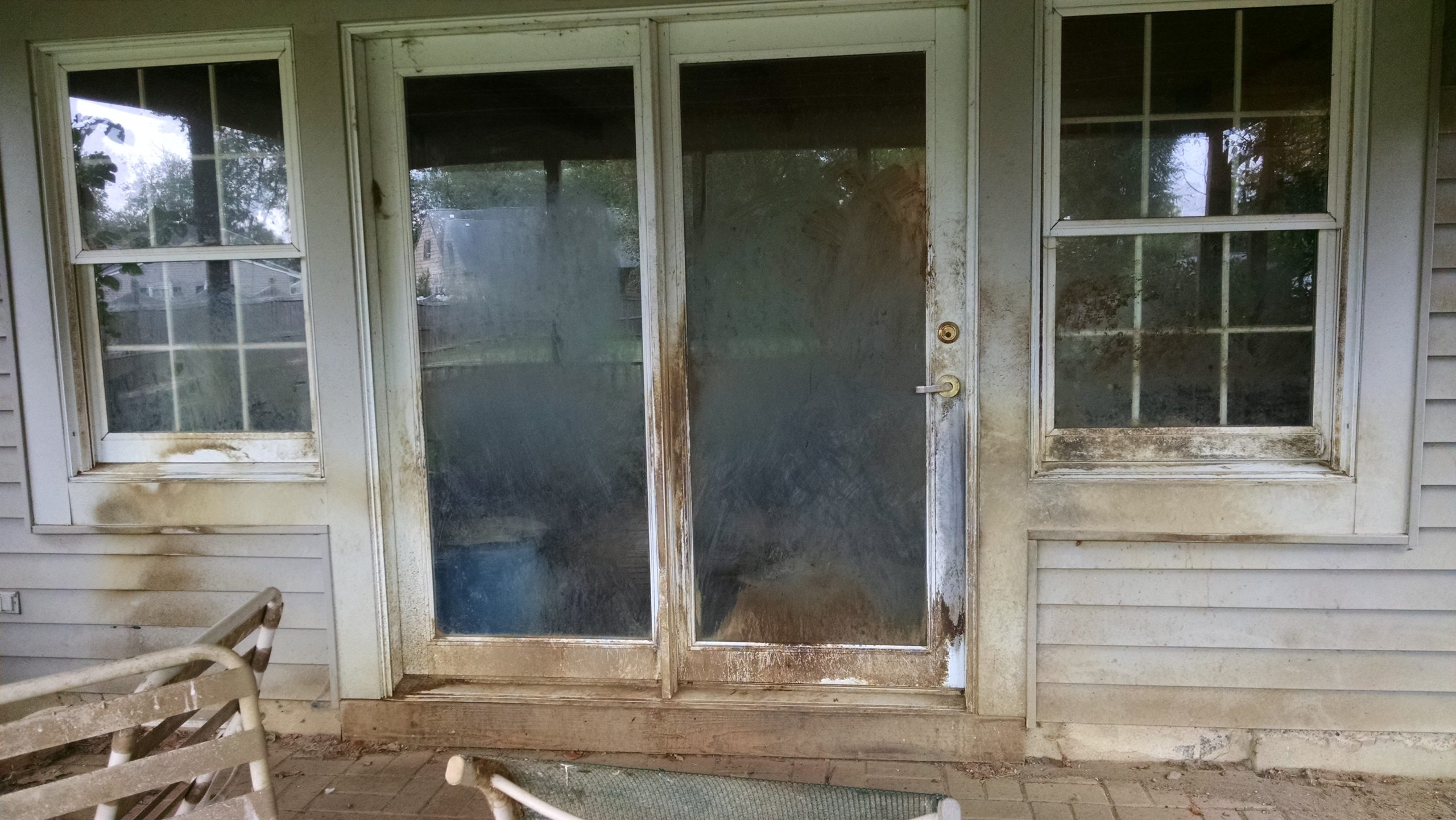 French Doors Before